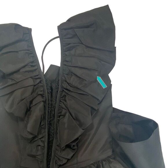 VTG | Steppin Out Womens Formal Dress | 9 | Black | Lace | 80s Cocktail Gothic - Picture 9 of 16